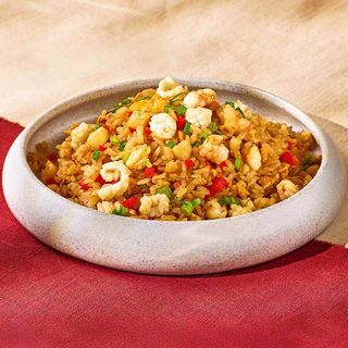 Тяхан с морепродуктами