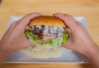 Four Cheeses Burger