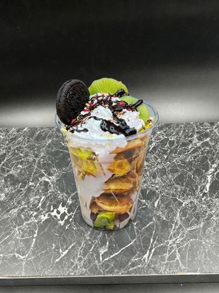 Mini pancakes simplă