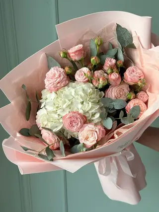 Buchet mixt hortensie