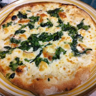 Pizza Green And Cheese