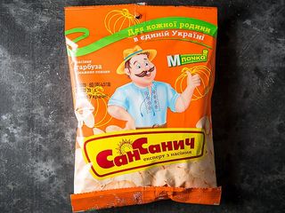 НАСІННЯ ГАРБУЗА САН САНИЧ СМАЖЕНЕ СОЛОНЕ М, 80Г (1 шт.)