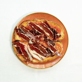 Pan Con Tomate Y Jamón Ibérico