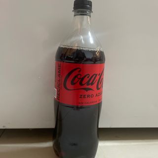 Coca-Cola Zero Azúcar botella 1L.