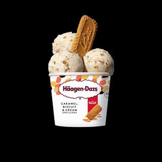 Helado Häagen-Dazs Caramel Biscuit & Cream (95ml).
