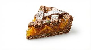 Crostata integrale arancia 1 fetta