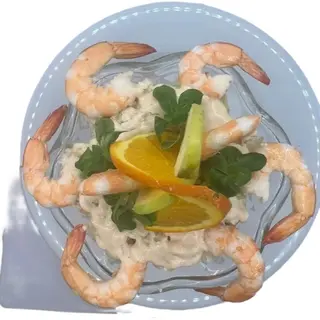 Cóctel de gambas