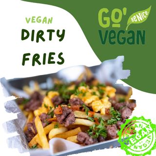 Vegan rodman dirty fries