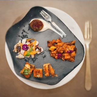 Caponata di pesce spada