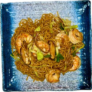 Yakisoba de gamba