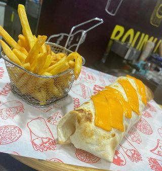 Tacos Nugget Gratiné