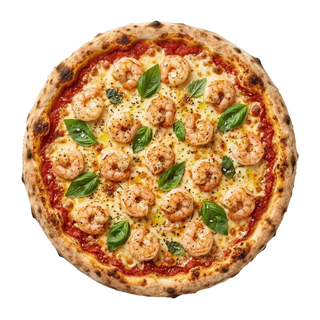 Pizza de Camarão