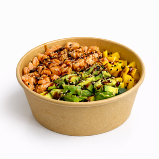 Poke Salmón A La Plancha Y Teriyaki