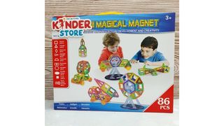 Магнитный конструктор 86 детали