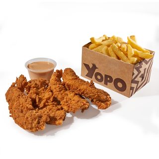 4 Tenders Con Patatas