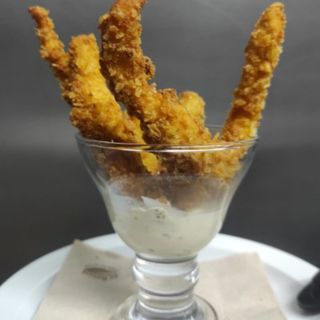 Cruixent de pollastre / Crujiente de pollo 