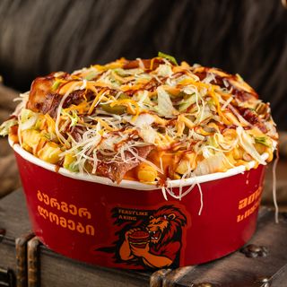 ლომების სოუსი ბეკონით