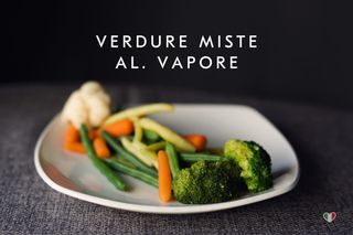 Verdure miste al vapore 150g