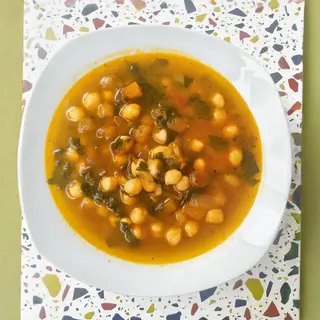 Potaje De Garbanzos Y Espinacas