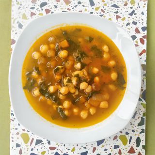 Potaje De Garbanzos Y Espinacas