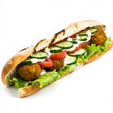 Bocadillo de falafel
