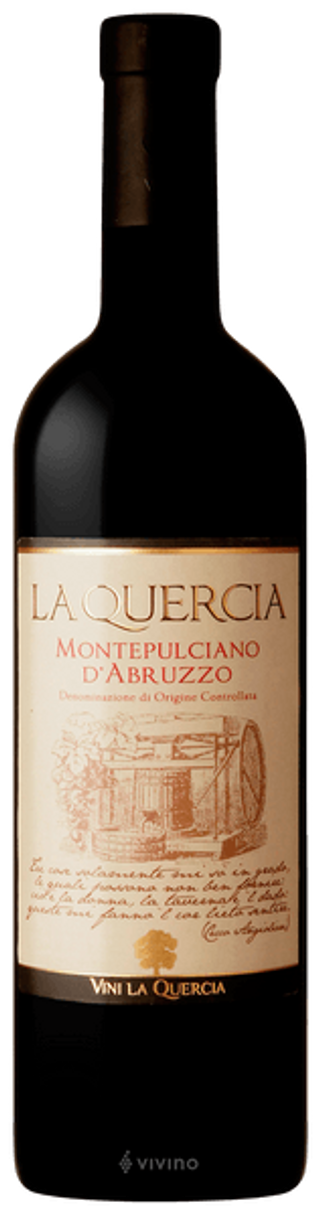 Vino la Quercia Montepulciano Pelati 75 cl