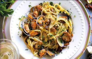 Spaghetti con vongola