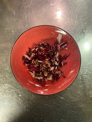 Radicchio e bruciatini