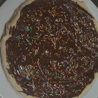 Pizza de chocolate 