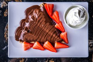 Nutella Spread Crepe