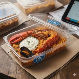 Arroz con bogavante (2 raciones)