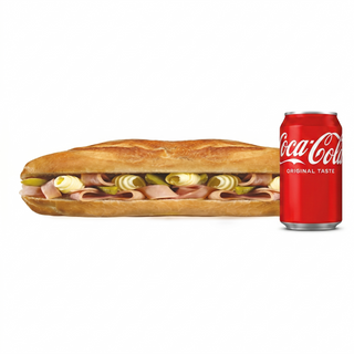 Menu Sandwich Parisien