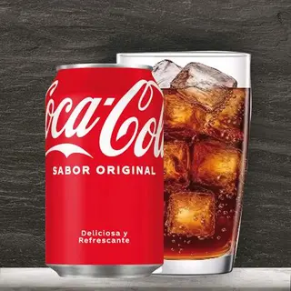 Coca-Cola Sabor Original, lata 330ml.