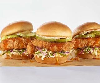 Fried Chicken Sliders