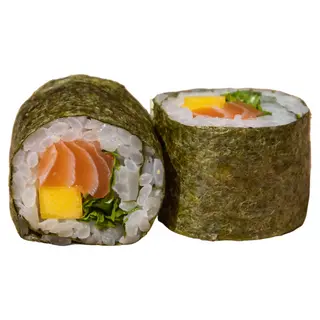 Futomaki Salmão Manga Rúcula (5 peças)