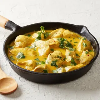 Poulet Sauce Crème Gingembre