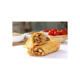 Chicken Or Beef Wrap With Dush Of Fries