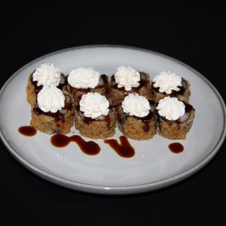 Sushi salmone fritto e Philadelphia 8 pezzi(104)