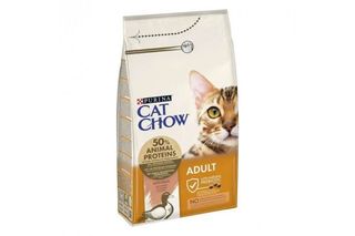 Purina Cat Chow Adult - Сухий корм для дорослих котів з качкою
