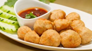 Bolitas De Cerdo Fritas