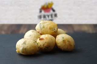 Zucchini&shrimps balls