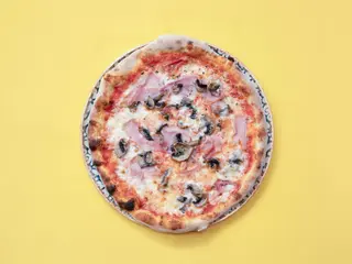 Pizza Jamón Y Setas (30 Cm.)
