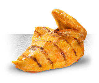 1/4 Poulet Sec