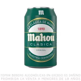 Cerveza Mahou Clásica (330 Ml.)