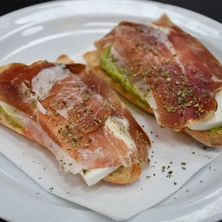 2 Tostada de Jamón ibérico