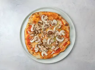 Pizza De Champiñones Y Cebolla (20 Cm.)