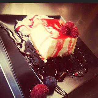 Tarta Casera De Queso fresa