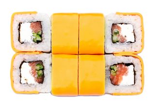 Сирний з лососем