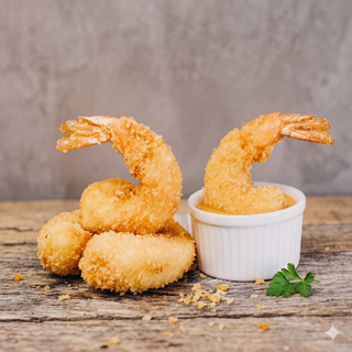 Langostinos Rebozados