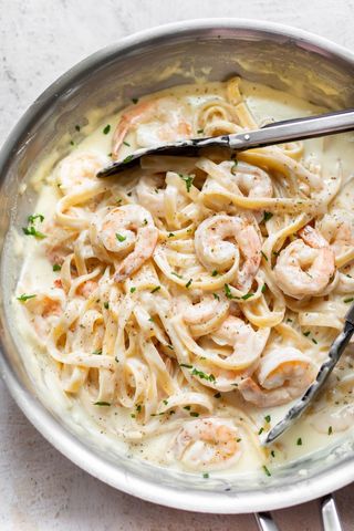 Shrimp Alfredo